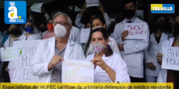 Especialistas del HUPEC consideran de arbitraria detención de médico residente