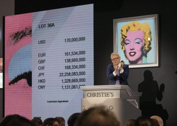 Obra de Andy Warhol sobre Marilyn Monroe se convierte en la pintura del siglo XX más cara