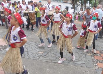 Bastante concurrida misa final de la novena a San Benito