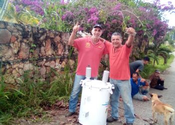 Anuncian solución del problema de alumbrado en el sector Produaguacate de Isnotú
