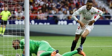 1-1. El Atlético honra a Luis Suárez, En Nesyri asegura la ‘Champions’