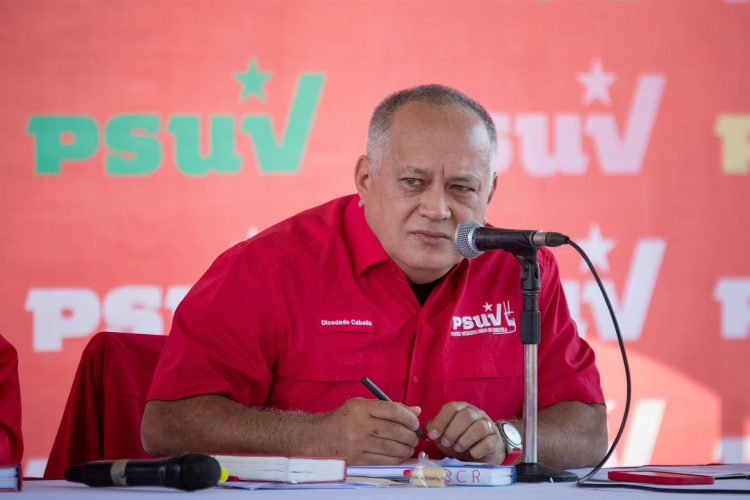Foto de archivo del número dos del chavismo, Diosdado Cabello. EFE/ Rayner Peña R.