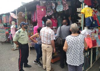 Alcaldía de Sucre realizó operativo de seguridad y control de espacio público en Sabana de Mendoza
