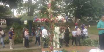 Honras a la Sagrada Cruz de Mayo y a las madres en «Los Ilustres»