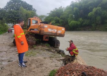 Viviendas en Boconó son afectadas por las lluvias