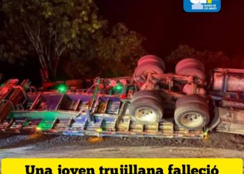 Muere joven trujillana en accidente de bus en Colombia