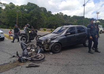 Nuevo accidente de tránsito en el sector Las Pulgas de #Valera