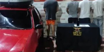 Conas detiene a cuatro sujetos de la banda «El Tronco» en La Beatriz