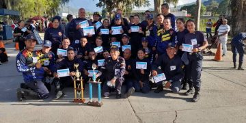 Delegación de Boconó gana competencia de destrezas bomberiles