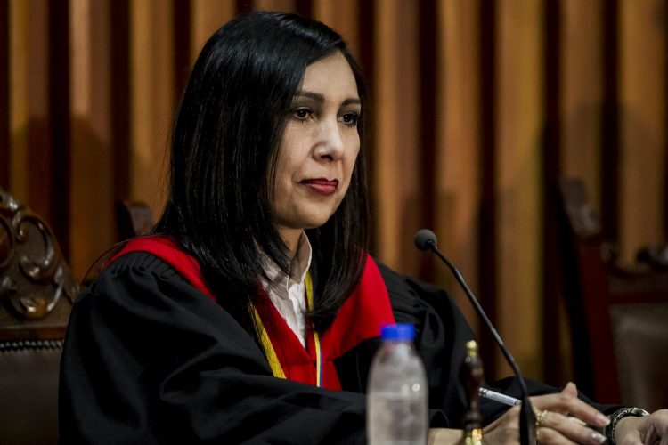 Gladys Gutiérrez, ex presidenta del Tribunal Supremo de Justicia (TSJ)