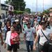 Nueva caravana con migrantes venezolanos parte desde frontera México-Guatemala
