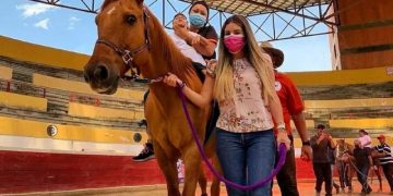 Fundación Niño Simón Mérida lleva la Equinoterapia en el Eje del Mocotíes