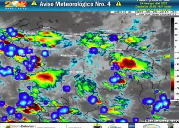 Fuerte aguacero del martes 24 de mayo en la noche alertó a los merideños