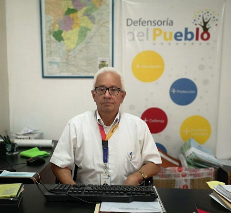 Abogado José Rafael Bastos, Defensor del Pueblo del estado Mérida.