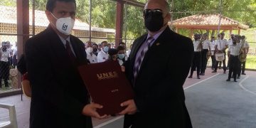 Cefo Unes-Trujillo realiza acto de transmisión de mando