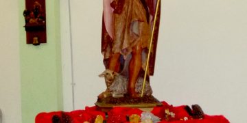 Avanzan misas de novenario dedicadas a San Juan Bautista