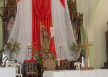 Lleno total del templo San Juan Bautista de Betijoque en su día