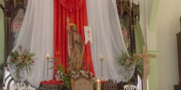 Lleno total del templo San Juan Bautista de Betijoque en su día
