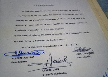 Vigencia del Colegio Nacional de Periodistas