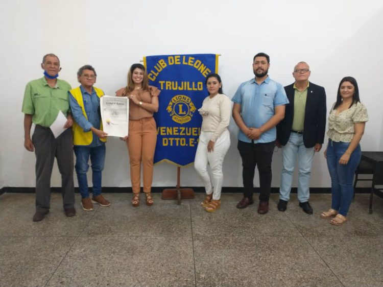 Entregada Carta Constitutiva del Club de Leones Trujillo • Diario de Los  Andes, noticias de Los Andes, Trujillo, Táchira y Mérida