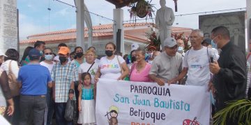 Caminata de Betijoque a Isnotú promovida por parroquia San Juan Bautista