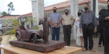 “Virgen Santísima”: Escultura del arrollamiento de JGH