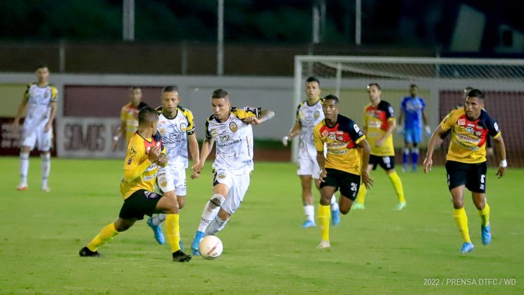 Aragua FC frenó al Deportivo Táchira. Foto Cortesía DT