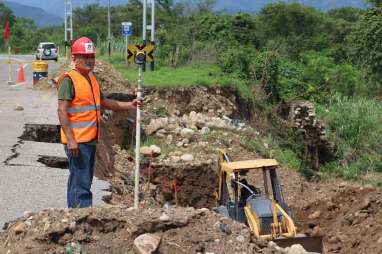 Por instrucciones del gobernador del estado Táchira, Freddy Bernal, se inició la construcción del muro ciclópeo en la parroquia Palotal,