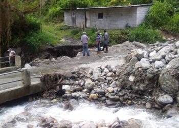 A punto de quedar incomunicadas 600 familias en el municipio Urdaneta