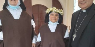 Hermana Carmelita María Virginia de Jesús: Bodas de oro de sus votos religiosos