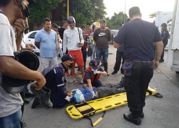  Accidente de tránsito en Valera deja dos personas lesionadas