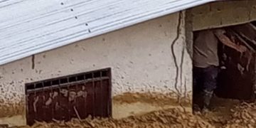 Rotura de tubo matriz inunda vivienda en La Hoyada, vía Laguna de Los Cedros