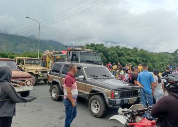 Habitantes de la Comuna Luis Cabezas en Boconó protestan por falta de agua