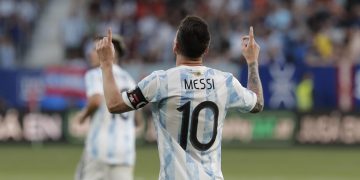 Messi, a un paso del podio histórico de goleadores con las selecciones