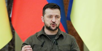 Zelenski afirma que Rusia controla cerca del 20 % del territorio de Ucrania