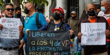 Liberan a los cuatro jóvenes militantes de Voluntad Popular