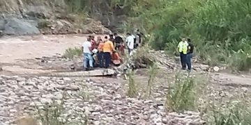 Muere niño de 3 años tras caer al río Torbes por un puente colgante