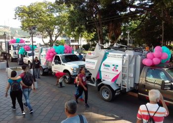 Alcaldesa del municipio Valera entregó nuevos equipos para la recolección de basura