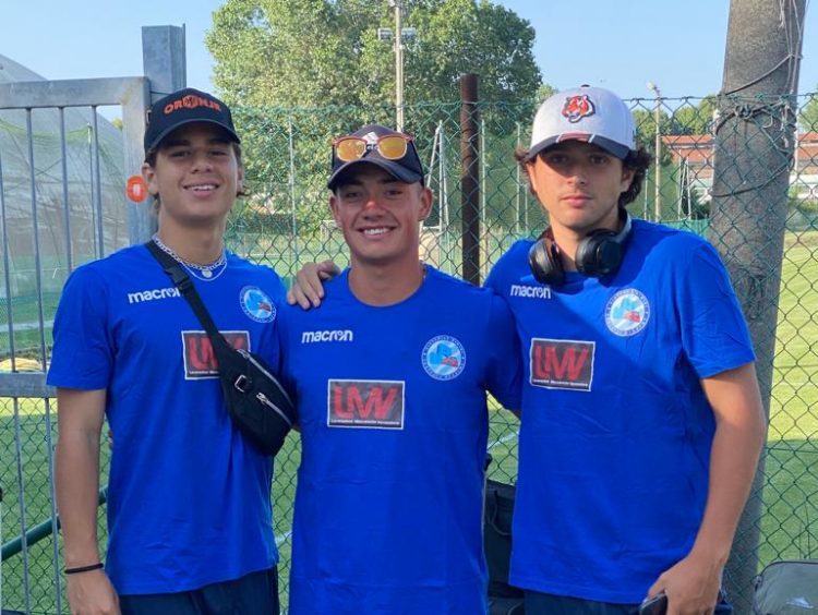 Gianpiero Bellucci, David Paredes y Luis Muchacho, los talentos venezolanos que comienzan su trajinar por el fútbol italiano.