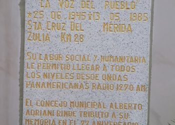 Busto de Omaira Candela de Quintero “La Voz del Pueblo” por fin tiene una placa
