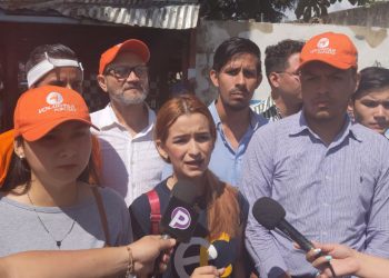 Dirigentes juveniles de partidos políticos en Trujillo manifestaron su rechazo a la detención de militantes de VP en Chacao