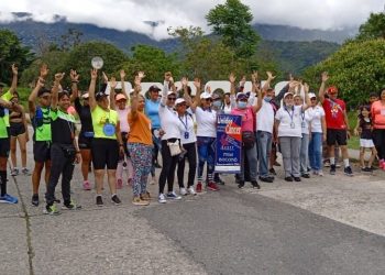 Éxito total: Caminata por el día mundial de No Fumar  en Boconó