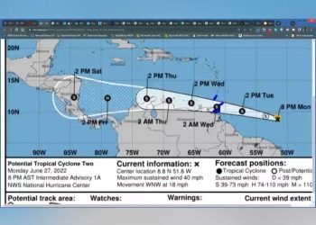 Cinco municipios merideños afectados por las lluvias causadas potencial Ciclón Tropical Dos