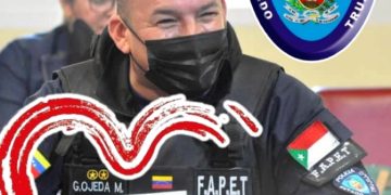 Comandante de la Fapet Germán Ojeda asciende al grado de Coronel