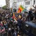 Cientos de manifestantes entran en la residencia oficial del presidente de Sri Lanka