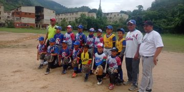 Selección infantil de béisbol representa a Trujillo en campeonato nacional en Yaracuy