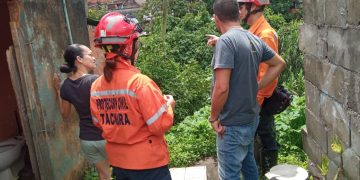 Protección Civil Táchira alerta ante las precipitaciones