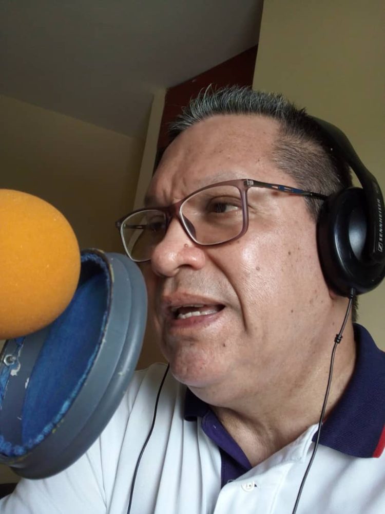 Jorge Juárez Ruiz, conductor del programa “Al son de la gaita” por Poder 92.1 FM