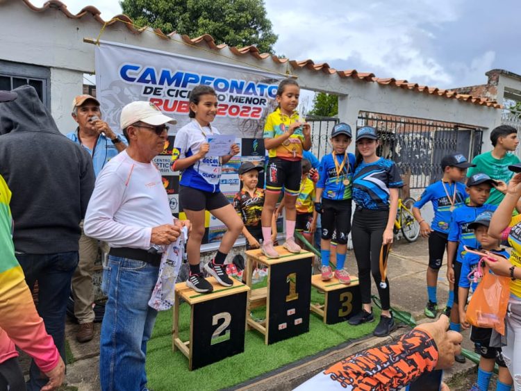 Finalizó Campeonato de Ciclismo Menor en Rubio