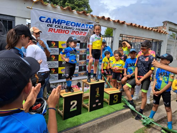 Finalizó Campeonato de Ciclismo Menor en Rubio